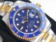 Perfect Replica VR MAX Rolex Submariner 18k Gold 2-Tone Oyster Band Blue Bezel 40mm Watch (3)_th.jpg